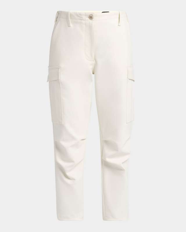 Straight-Leg Cargo Trousers